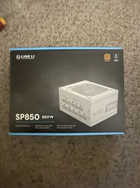 Sp850 Lian Li 840353043121 White 850w 80 Plus Gold Sfx Modular Power Supply -