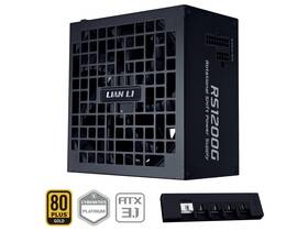 Lian Li Rs1200g.bh Rs 1200w Rotational Shift Fully Modular Atx Power Supply W/ Usb Fan Hub