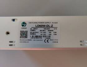 Lide Coproration Ld60w-dl-z Corp Switching Power Supply Tested