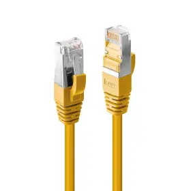 W128851833 Lindy 10m Cat.6a S/ftp Lszh Network Cable Yellow