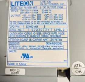 Ps-6251-8cg Lite-on Ps62518cg Oem 250w Power Supply