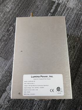 Lumina Ccpf-500 Ccpf-500-.5p Capacitor Charging Power Supply 500v 500j/s Tested/working