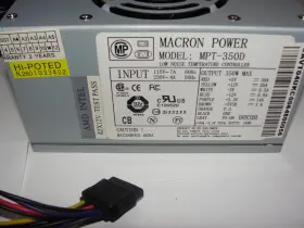 Mpt-350d Macron Mpt350d Power 350w Switching Desktop Supply-