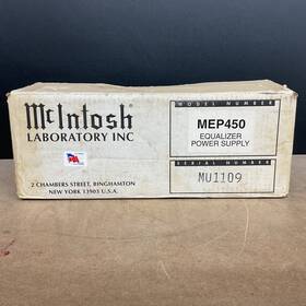 Mcintosh Mep450 Laboratory Inc. Equalizer Power Supply Model - Open Box