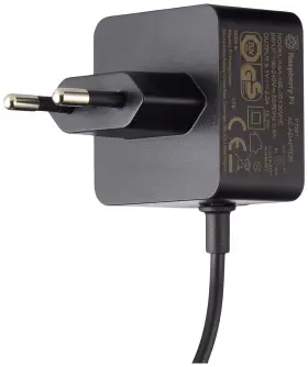 Mcr Info Electronics S.l. 644824914886 Vadaap Compatible Pi 4b Alimentation Noir