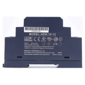 Meanwell 647336000931 Mean Well Ultra Slim Step-shape 1su Din Rail Power Supply 12v 1.25a 15w - Hd