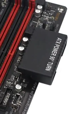G08-atx24p Micro Connectors 715860040805 Atx 24-pin 90 Degree Angle Power Adapter