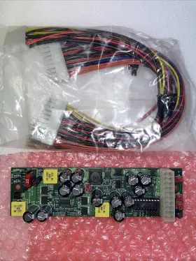 M1-atx Mini-box Lot Of 2 New 6 - 24v Intelligent Auto Atx Power Supply With Cables