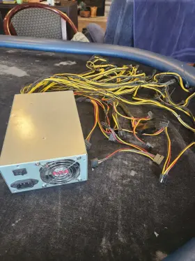 2000w Miningcave 692232625665 Power Supply Ac110-220v Atx P 8 Gpu Card Asic Mining Psu From Usa