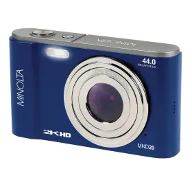 Elbmnd20bl Minolta 44 Mp/2.7k Quad Hd Digital Camera With 16x Zoom Blue Mnd20-bl
