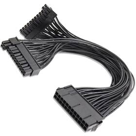 Misynlon Mxl-023 24pin Psu Power Supply Dual 24pin20 4 Extension Cable For Atx Motherboard Fem
