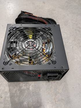 Mixpc Mi-08875 Atx Power Supply 875w 20 4 Pin 115/230v 1 Fan Black