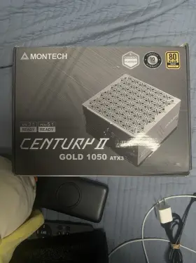 17-959-009 Montech Century Ii - 1050w High-end Atx Gaming Power Supply 80 Plus Gold And Cybeneti