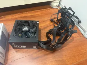 Apx-750 Montech For Parts Apx 750 Atx Power Supply 750w 80 Plus White Certified Black