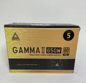 Cw20001010005 Montech Gamma Ii 650w Power Supply With Cables