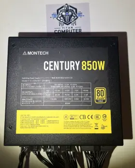 Cw20003010003 Montech Century 850w 80 Plus Gold Certified Fully Modular Power Supply Compact