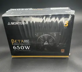 Gpm650s-ba Montech Beta Series 650w 80 Bronze Certified Power Supply Sealed