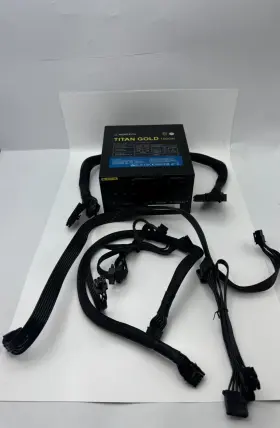 Tis0125 Montech Titan Gold 1000w Atx Gaming Power Supply - 80 Plus