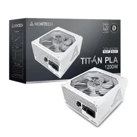 Titanpla1200ww Montech Titan Pla 1200w High-end Atx Gaming Power Supply - 80 Plus Platinum And Cybenet