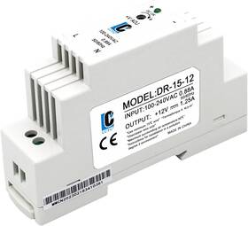 Msg Dr15 Dc 12v Din Rail Power Supply Slim 15w 1.25a Max 1a Can Also Be Used Thin Input
