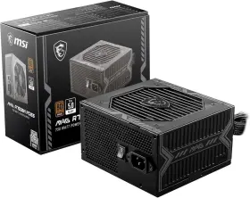 306-7zp2c11-ce0 Msi Mag A750bn Pcie 5 Gaming Power Supply - 5.1 Ready 80 Plus Bronze 750w