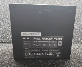Ai1300p Msi 824142292259 Meg Pcie5 1300w 80 Plus Platinum Psu Untested No Cables