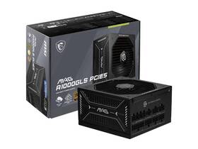 Msi 824142398074 Mag A1000gls Pcie5 Fully Modular Compact Gaming 1000w Power Supply 80