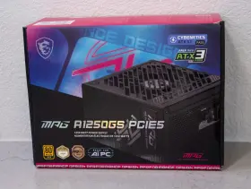 Msi 824142424360 Mpga1250gspcie5ii Mpg 1250w Gold Modular Power Supply