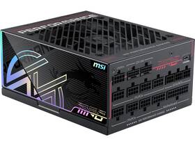 Msi 824142448519 Mpg Ai1600ts Pcie5 1600 W Atx 3.1 80 Plus Titanium Certified Full Modular