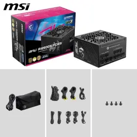 A1250gs Msi Mpg Pcie5 Atx 3.1 Gaming Power Supply - Full Modular 80 Plus Gold