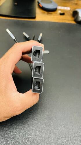Msi Osips63001000 Usb 3.1 To Rj45 Adapter Osi-ps63001-000 3-pack