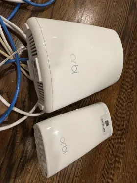 Rbw30 Netgear Rbr40 Nether Orbi Mini Router And Wall Plug Satellite