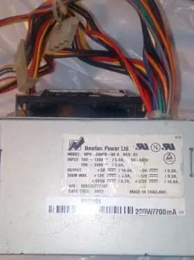 Nps-200pb-88-1 Newton Power Supply Nps-200pb-88 A Rev 03. Ltd. Tested Works