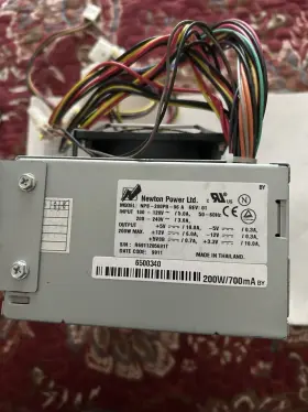 Nps-200pb-96a Newton Power Supply Input 110-240v 200w Used Guarantee To W