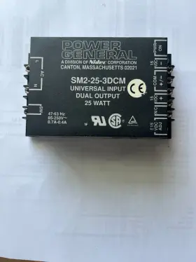 Sm2-25-3dcm Nidec Sm2253dcm Power General 25 Watt Dual Output