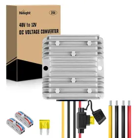 50148a Nilight Voltage Converter Regulator 48v To 12v 240w 20a Waterproof