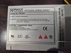 Norwood Micro Psf500p 140 Watt Psu Rev 02 Atx 20 Pin Power Supply