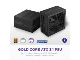 Pa-8g3bb-us Nzxt C850 Gold Core 80plus Fully-modular Atx 3.1 Power Supply Us