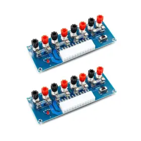Onyehn 431246150822 2pcs 24 Pin Atx Power Supply Breakout Adapter Module Desktop Computer Chassis