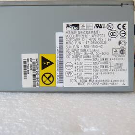Oracle 300-1950 400 Watt Power Supply X4205a 954-3349 Sun Ultra 20 Workstation