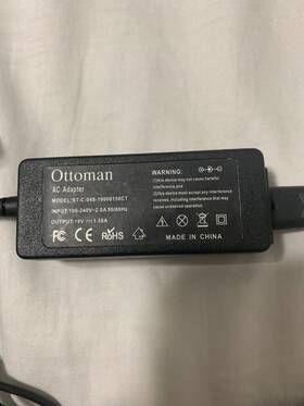 Ottoman Stc04819000158ct St-c-048-19000158ct Ac Adapter 100-240v Output 19v 1.58a