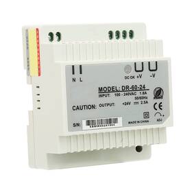 Oumefar Oumefarr4gey7vm1n Dr-60-24 60w Single Output Ac Dc Switching Power Supply 24v Phase Din-rail For