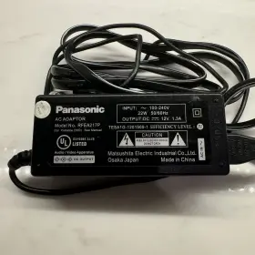 Rfea217p Panasonic Ac Adaptor 12v 1.3a Imput 100-240v Output Dc
