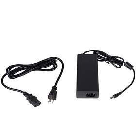 Parts Express 848864079295 24 Vdc 5a Switching Power Supply With 2.5 X 5.5mm Tip Plug And Grounded Ac Cbl