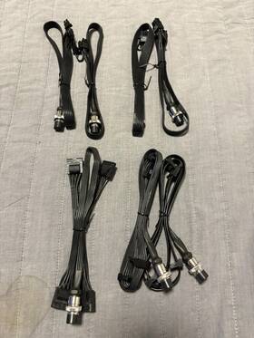 Pc Power & Cooling 7508501200 Connector Bundle For And Mk3 Supply Unit 750 850 1200w
