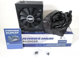Pc Power & Cooling Fps1200-a5m00 And Silencer 1200w Ultra Quiet Atx Supply -open Box