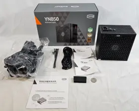 Pn-yn850-g1f Pccooler 850w Pcle 5.1 Modular 80 Gold Atx 3.1 Gaming Power Supply Cps Yn850