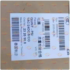 2320908 Phoenix Contact 1pcs New Quint-ps/1ac/24dc/5/co Power Supply