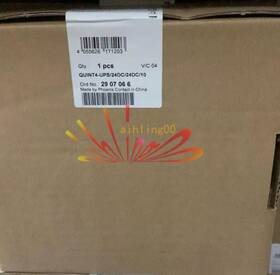 Phoenix Contact Quint4-ups 1pc Quint4-ups/24dc/24dc/10 Uninterruptible Power Supply 2907066