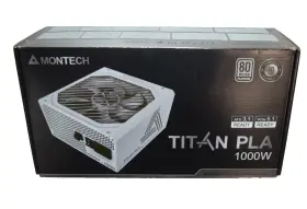 Titanpla1000ww Platinum Montech Titan Pla 1000w High-end Atx Gaming Power Supply - 80 Plus New